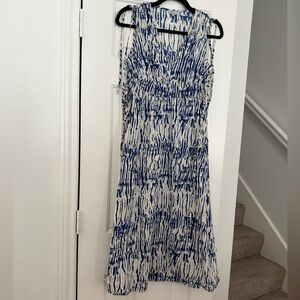 Rails Patterned Midi Dress Size XS
